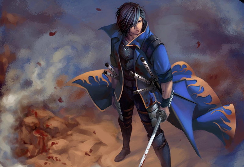 date, masamune, sword, anime, 1080P, warrior