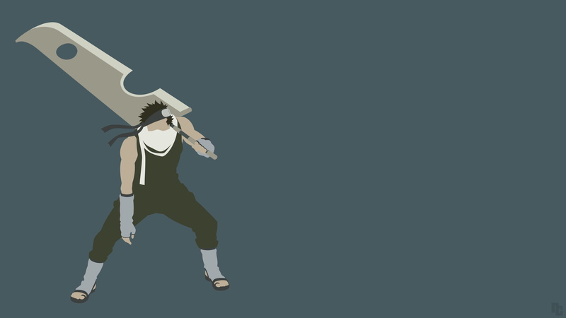 4K, Zabuza Momochi, Naruto, Anime