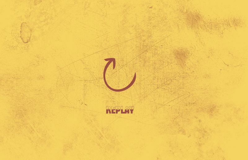 repeat, orange, 2K, arrow, minimalism, replay