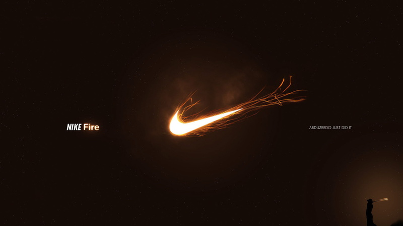 s, nike, logo, fire, 1080P, hd