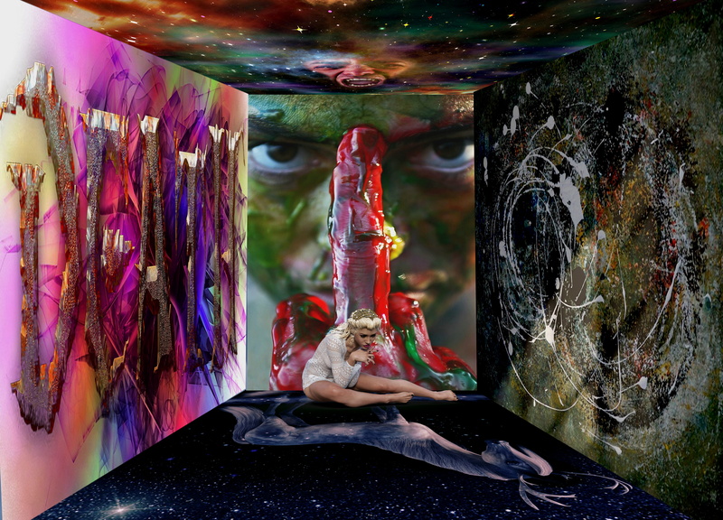 human hand, leisure activity, day, emotions, lifestyles, digital composite, art, painting, paranoia, female, representation, hand, human body part, sitting