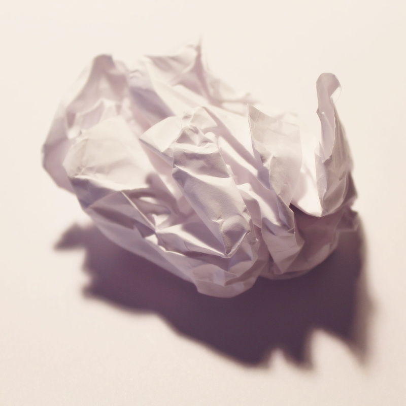 material, indoors, plastic bag, Fold, design, crumpled paper ball, Recycling, no people, crumpled paper, waste, crushed, white, selective focus, crumpled