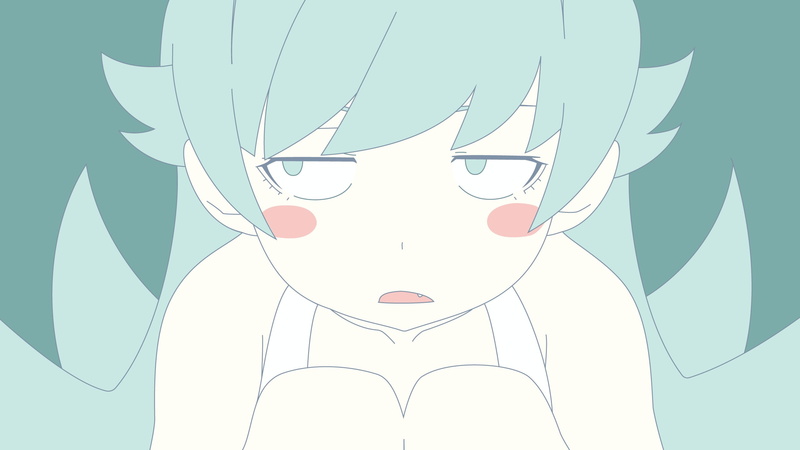 animated, nature, representation, art and craft, indoors, leisure activity, casual clothing, one person, creativity, Monogatari Series, sky, front view