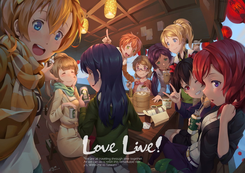 creativity, Minami Kotori, anime girls, leisure activity, Nishikino Maki, real people, Koizumi Hanayo, group of people, child, people, 1080P, lifestyles