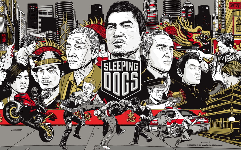 human representation, 1080P, non-western script, indoors, art, choice, text, retail, western script, no people, Sleeping Dogs, creativity, script, dogs