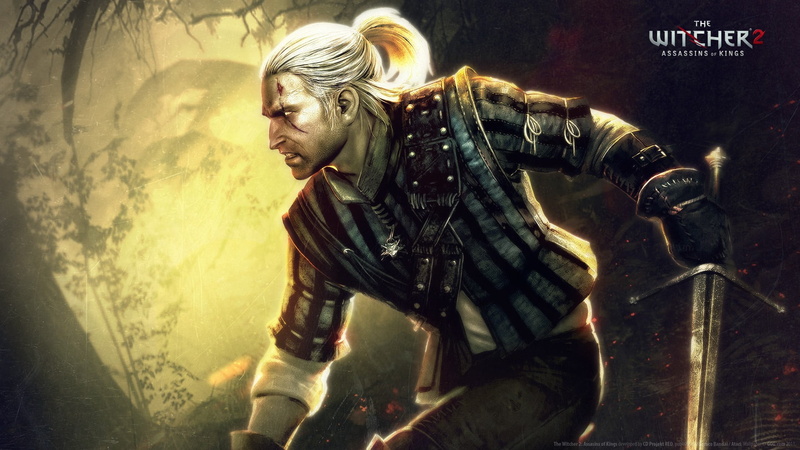 men, military, The Witcher, waist up, portrait, looking, one person, adult, witcher, representation, digital composite, The Witcher 2 Assassins of Kings