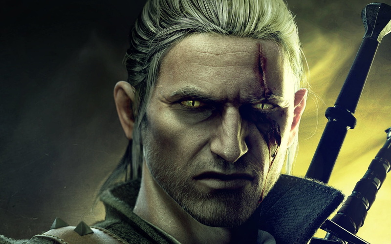 furious, halloween, 1080P, close-up, PC gaming, men, spooky, video games, looking at camera, black background, one person, aggression, negative emotion