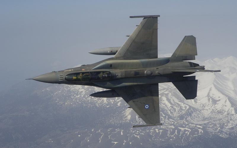 air, f-16 fighting falcon, falcon, f, airplane, fighting, 1080P, air forces, military, forces