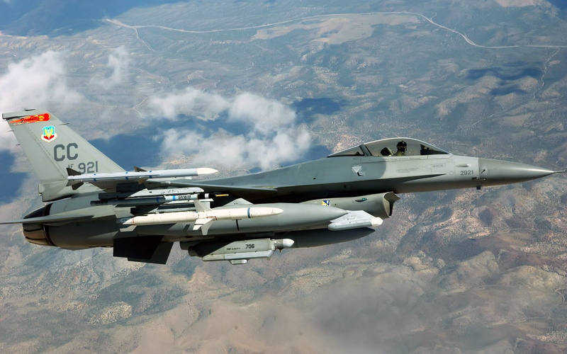 air, planes, base, f, force, 1080P, fighting, cannon, 16c, c, falcon, hd
