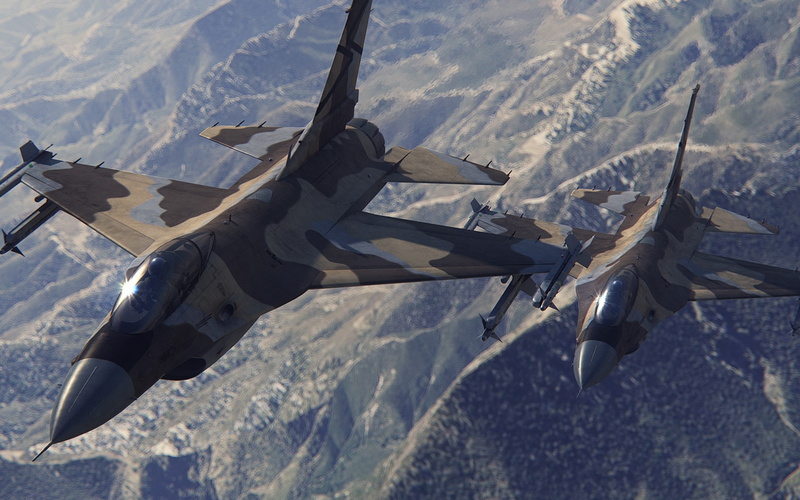 air, desert, falcon, art, fighter, deserts, hd, force, hills, 1080P, nature, jets, f, aircraft, military, war, fighting