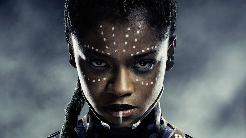 Letitia Wright, 4K, Black Panther, Shuri, 5K