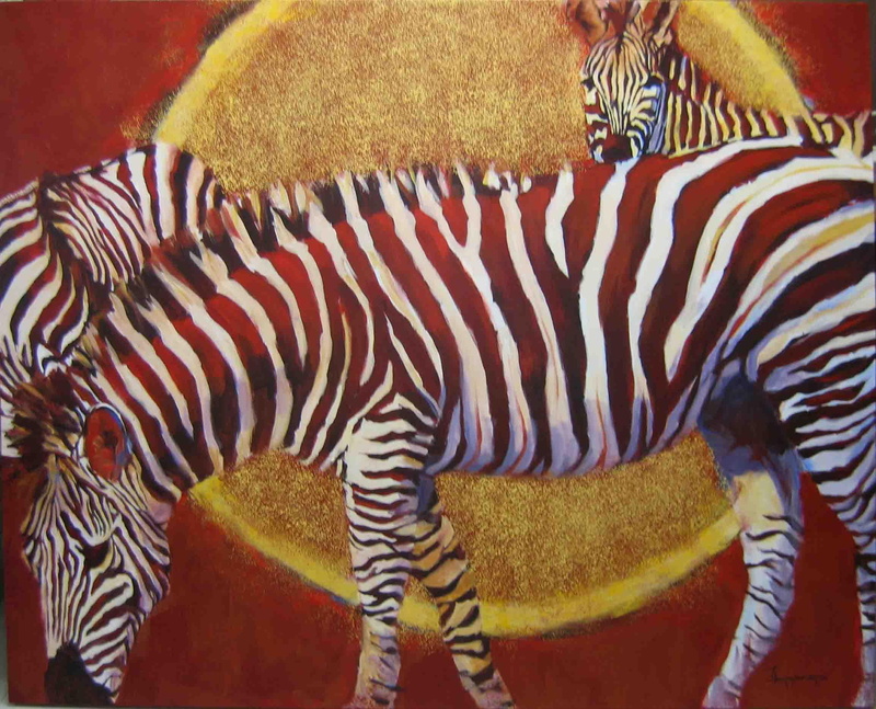 stripes, moon, animals, zebra, brilliant, ok, white, different, 1080P