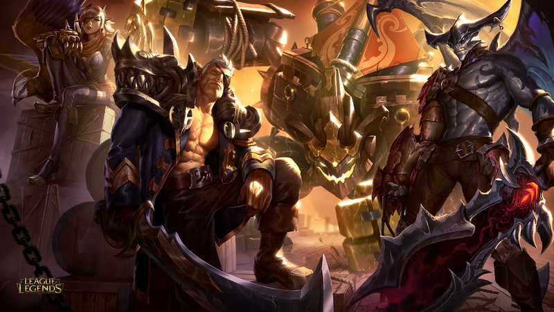 Video Game, Aatrox (League of Legends), Malphite (League of Legends), Garen (League Of Legends), League Of Legends, 4K, Quinn (League Of Legends)