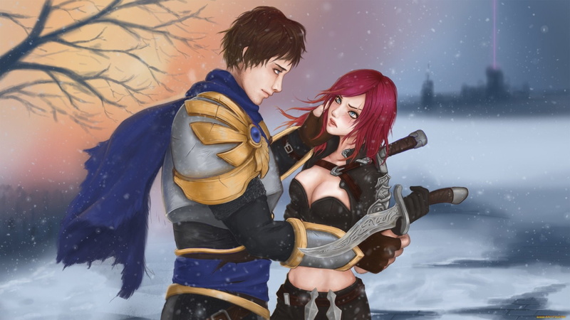 League Of Legends, Garen (League Of Legends), 1080P, Video Game, Katarina (League Of Legends)