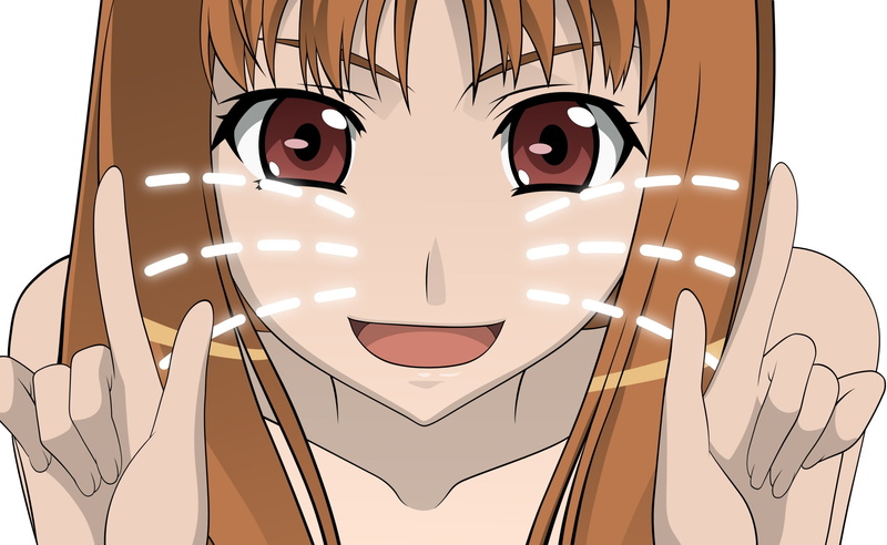 day, human representation, white background, female, craft, Horo, art and craft, representation, Wolf, indoors, luxury, feline, close-up, cartoon, Anime