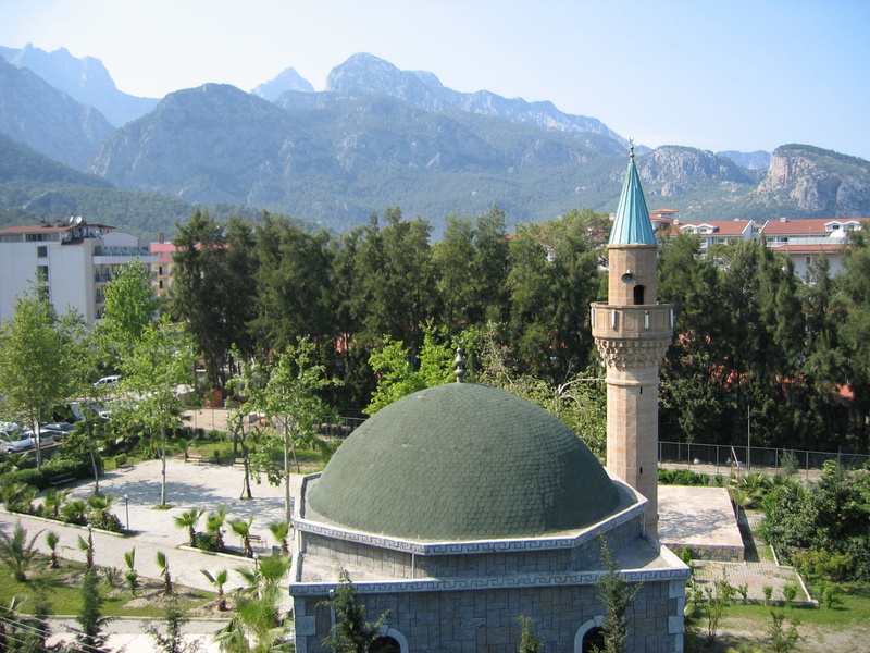 architecture, mountain range, spirituality, nature, turkey, day, plant, belief, tree, building exterior, built structure, 2K, mountain, outdoors, beauty in nature