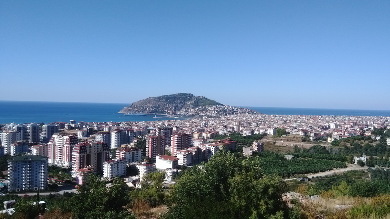 antalya, bay, nature, built structure, day, turkey, sky, 4K, building exterior, office building exterior, high angle view, sea, skyscraper, clear sky