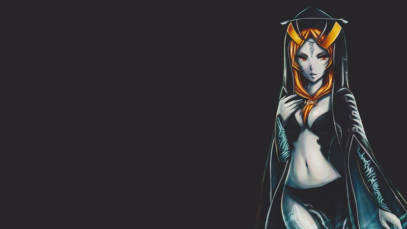 black, cut out, studio shot, human representation, The Legend of Zelda: Twilight Princess, creativity, indoors, hairstyle, one person, black background