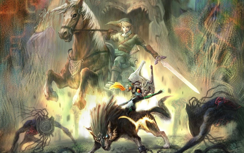 Link, The Legend Of Zelda: Twilight Princess, 1080P, Epona (The Legend of Zelda), Midna (The Legend of Zelda), Zelda