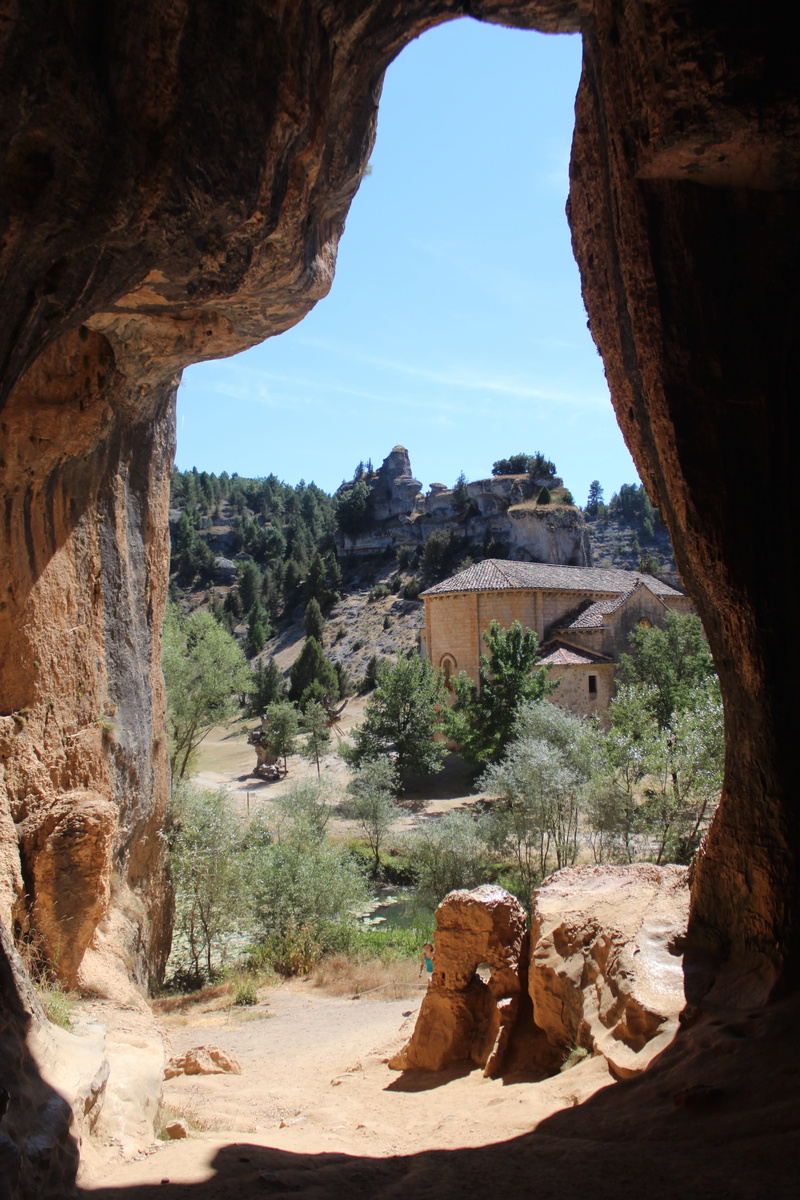 cave, mountain, eroded, nature, outdoors, solid, tranquility, day, travel destinations, climate, soria, natural canyon, rock, rock formation, tranquil scene