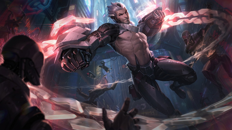 Sylas (League of Legends), 4K, PROJECT, digital art, League of Legends, Riot Games, 8K, Robots