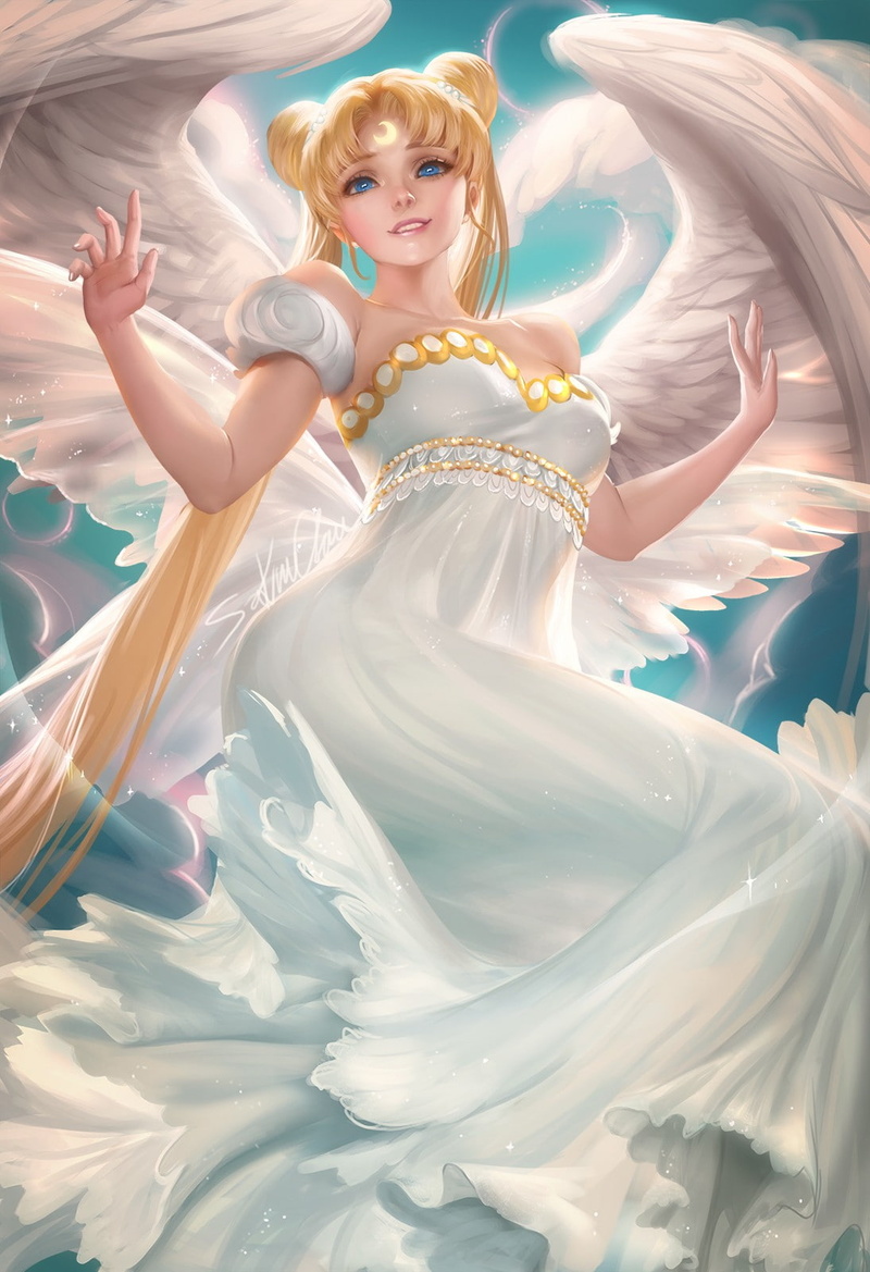 vertical, Sailor Moon, 720P, Sakimichan, realistic