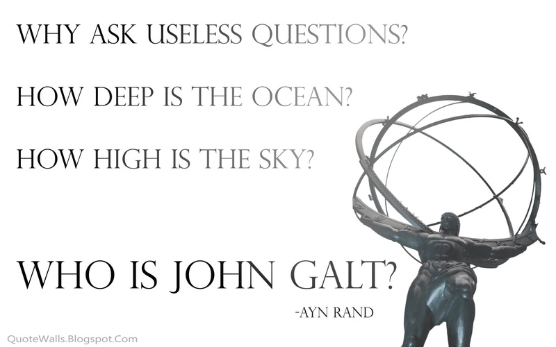 Ayn, 1080P, Atlas, Shrugged, Rand, Galt, john