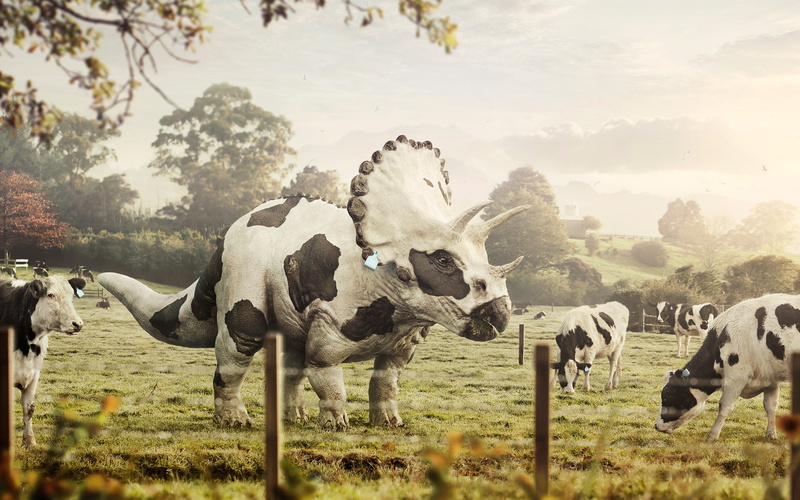 nature, large group of animals, no people, pets, domestic, agriculture, mammal, Dinosaurs, field, Farm, plant, land, landscape, vertebrate, livestock, outdoors