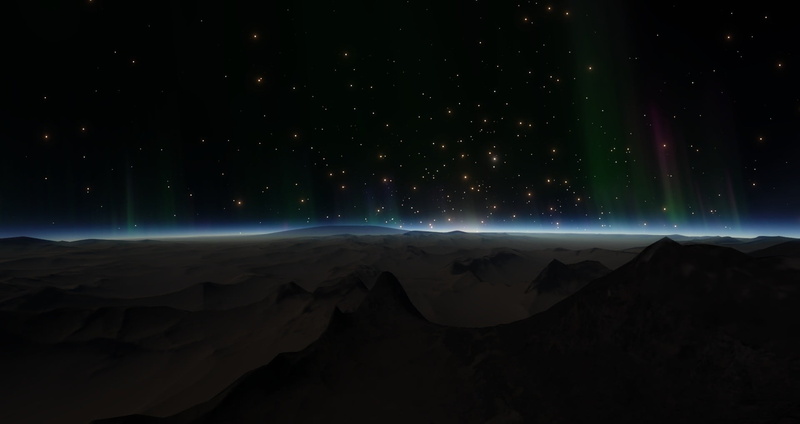 astronomy, tranquility, space, beauty in nature, no people, remote, star, 1080P, landscape, star - space, idyllic, Moon, Space Engine, environment, nature