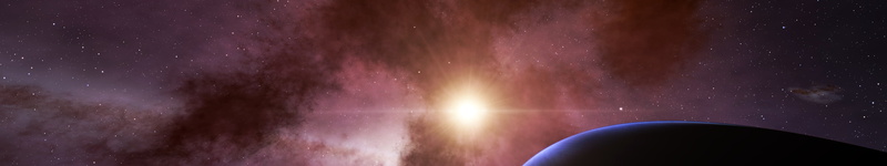 sky, science, milky way, Space Engine, nature, astronomy, star - space, space exploration, digital art, render, black, space, panoramic, beauty in nature