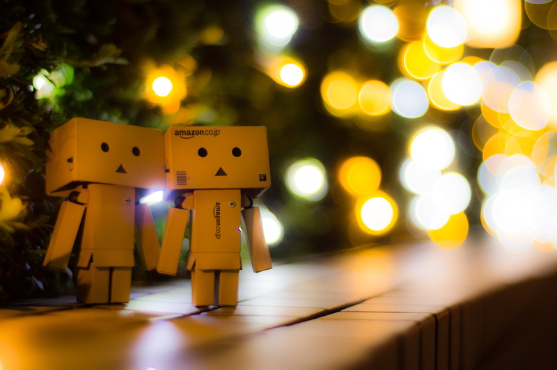 characters, Ai, ダンボ, plant, Nikkor, Light  Night, Shibuya, 光, Bokeh, Decoration, Tokyo, ボケ, two, green, night, green leaf, Danbo, Evening, Nikon, Shinjuku