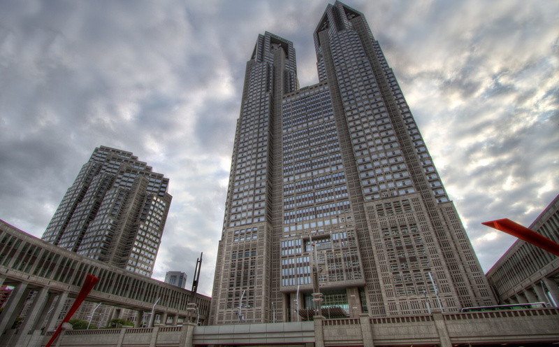 shinjukuku, shinjuku, Asia, office, tower, travel destinations, metropolitan, Architecture, landscape, modern, Government, Tokyo, Building, nature, city