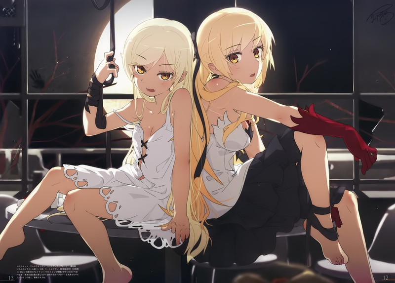 Kiss-shot Acerola-orion Heart-under-blade, 4K, Anime, Monogatari (Series), Shinobu Oshino