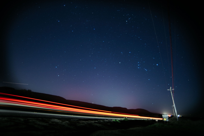 car, nature, space, long exposure, road, night sky, Orion, night, blurred motion, mode of transportation, motion, stars, outdoors, lights, scenics - nature