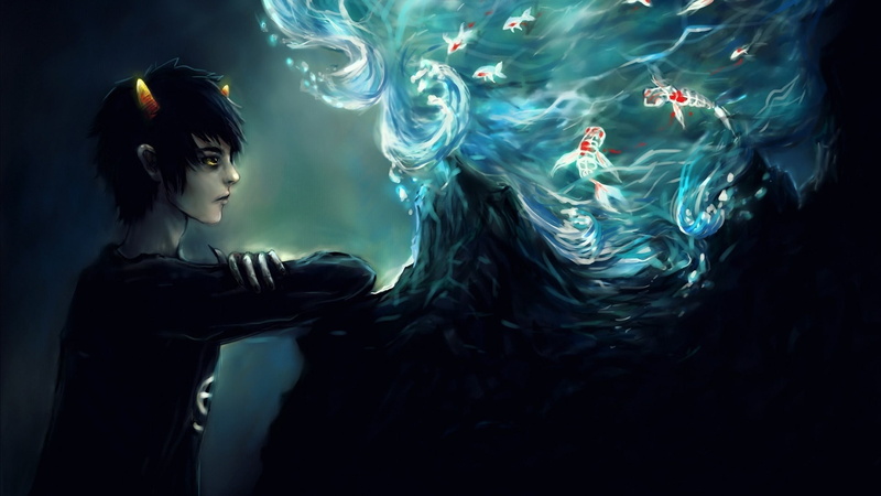 homestuck, illustration, character, cartoon/comic, drawing, anime, 1080P, hd