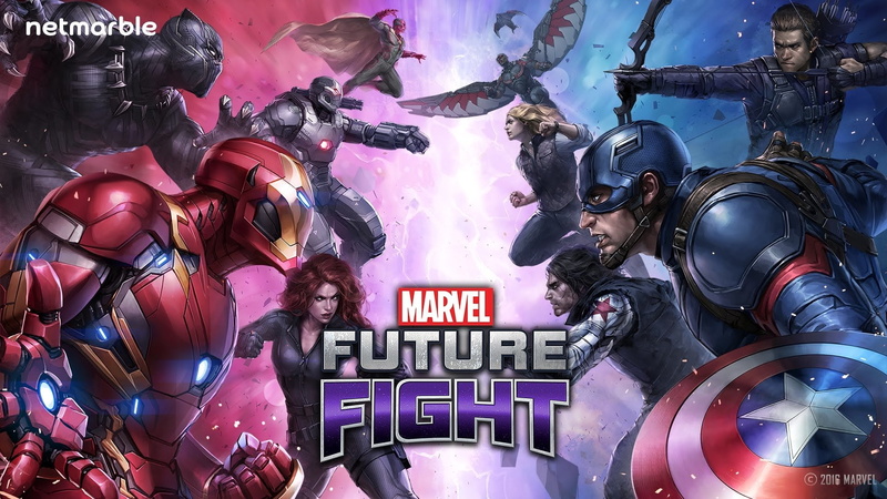 Black Panther (Marvel Comics), Vision (Marvel Comics), MARVEL Future Fight, Winter Soldier, Captain America, Video Game, Falcon (Marvel Comics), Hawkeye