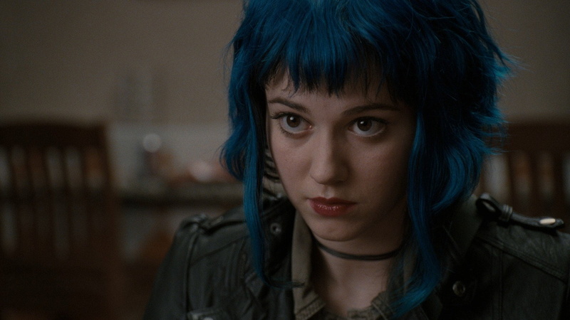 depression - sadness, beauty, teenager, headshot, Mary Elizabeth Winstead, one person, close-up, bangs, focus on foreground, adult, Ramona Flowers, black hair
