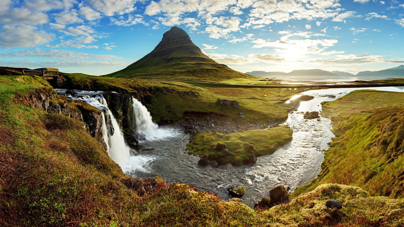 nature, iceland, tranquil scene, kirkjufell mountain, wilderness, cloud - sky, scenics - nature, mountain, tranquility, landscape, day, grundarfjorour