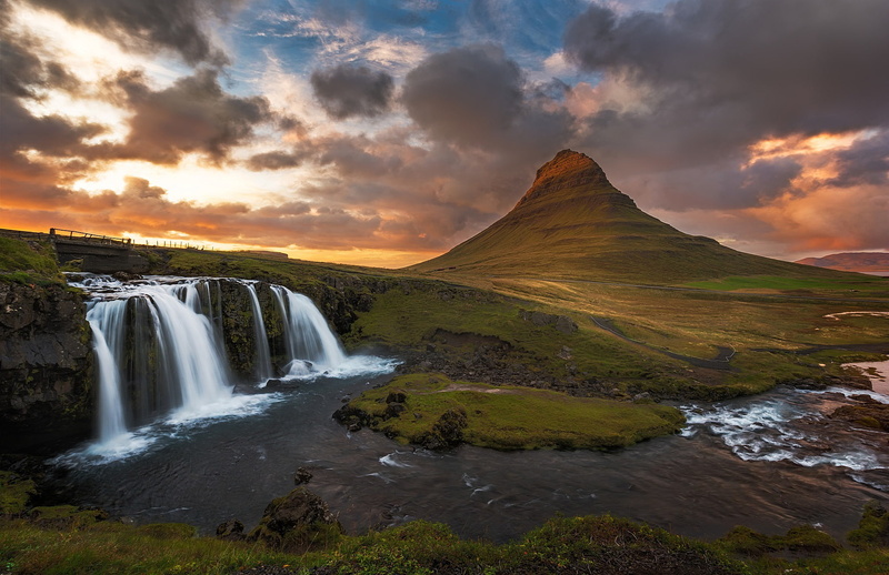 1080P, Kirkjufell, Iceland