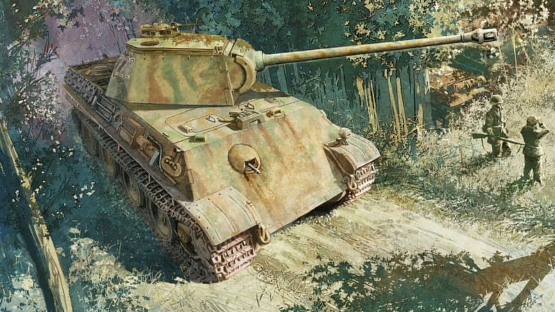 animal themes, sculpture, Panzerkampfwagen V, old, T-V, MAN, green, outdoors, nature, T-5, art and craft, military, animal, land, water, tree, animal wildlife