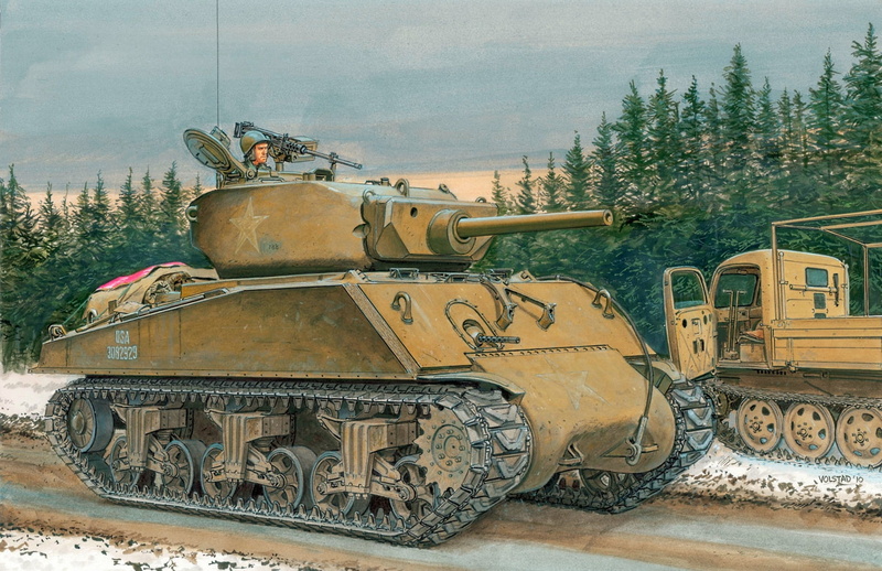 battle, history, USA, the past, mode of transportation, 1080P, Sherman, tank, tree, architecture, rail transportation, transportation, train - vehicle