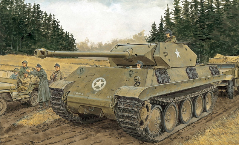 Sd.Car. 171, Panzerkampfwagen V, German, Modified, Operation, Medium-heavy tank, Panther M10, Replacement M10, Gripping, Ausf. G, PzKpfw V, Plan, Watch on the Rhine