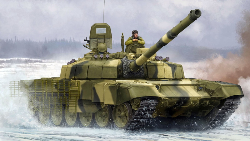 Soviet medium and main tank, Slingshot, 1080P, T-72B2, Uralvagonzavod