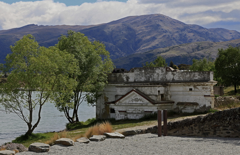 5K, sky, no people, building exterior, outdoors, water, day, crumbling, mountain range, mountain, building, scenics - nature, beauty in nature, trees