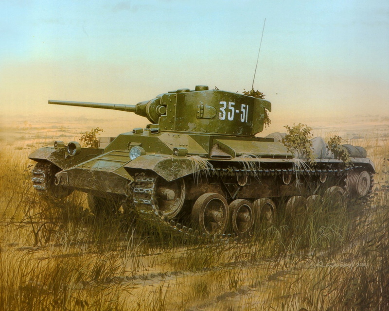 easy, Mk III, tank, art, figure, " Valentine", WW2, grass, «Valentine», Infantry, field, 1080P, British