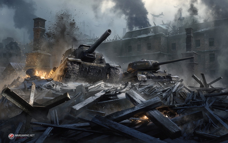 World of Tanks, burning, no people, damaged, battle, architecture, built structure, tanks, motion, fire, fire - natural phenomenon, nature, tank, heat - temperature