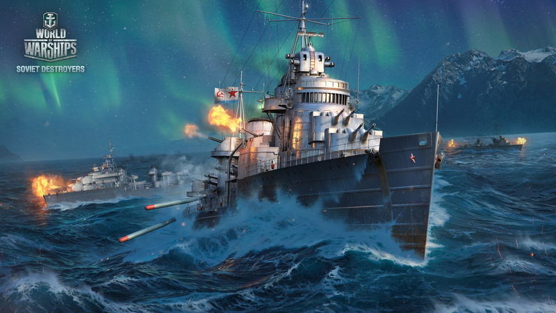 illustration, 2K, sea battle, World of Warships, The World Of Ships, game, warships, application