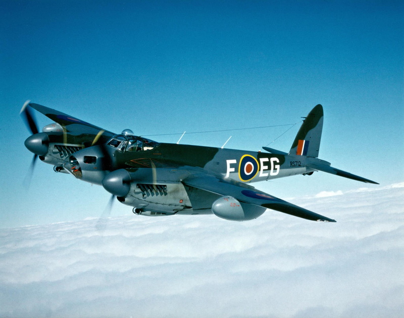 world war two, aircraft planes, de havilland, mosquito, de, havill, light bomber, 1080P