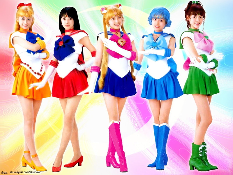 Sailor Mars, Sailor Moon, bssm, moon, sailor, hd, 480P, art, Cosplay, Live Action, action, Sailor Mercury, live, Sailor Jupiter, anime