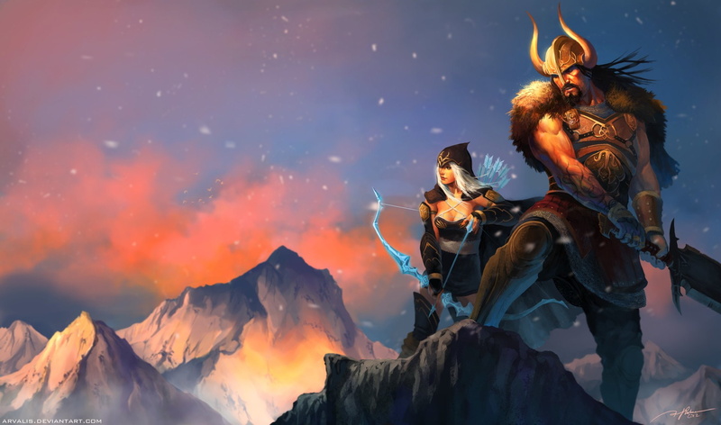 Ashe (League Of Legends), Video Game, 1080P, Tryndamere (League of Legends), League Of Legends